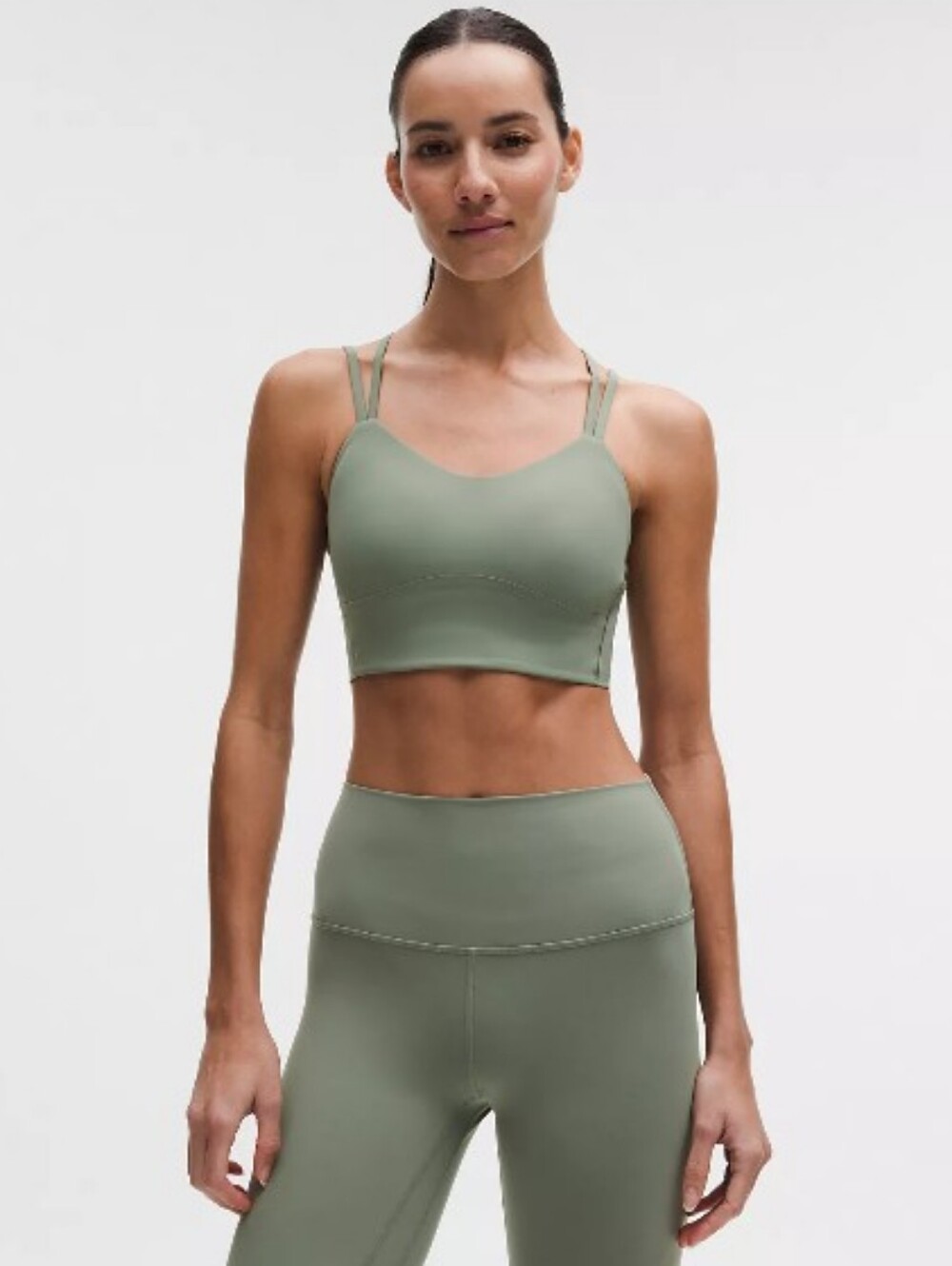 Lululemon Like a Cloud Ribbed Longline Bra